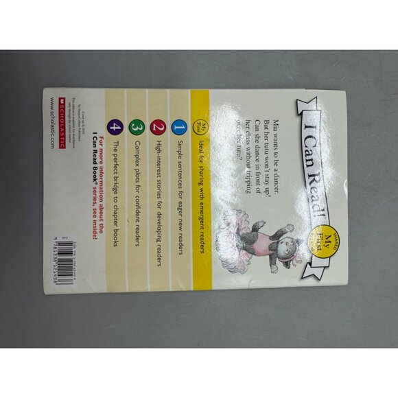 Mia And The Too Big Tutu I Can Read Level My First paperback Book Robin Farley - Picture 2 of 6